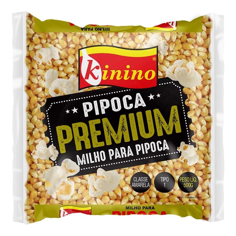 Pipoca Pop Corn 500grs Kinino