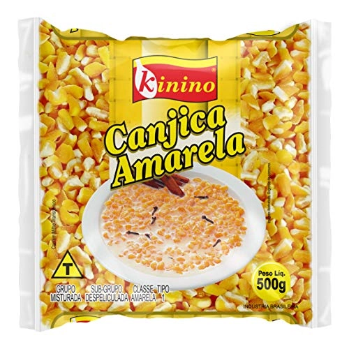 Canjica Kinino Amarela 500g