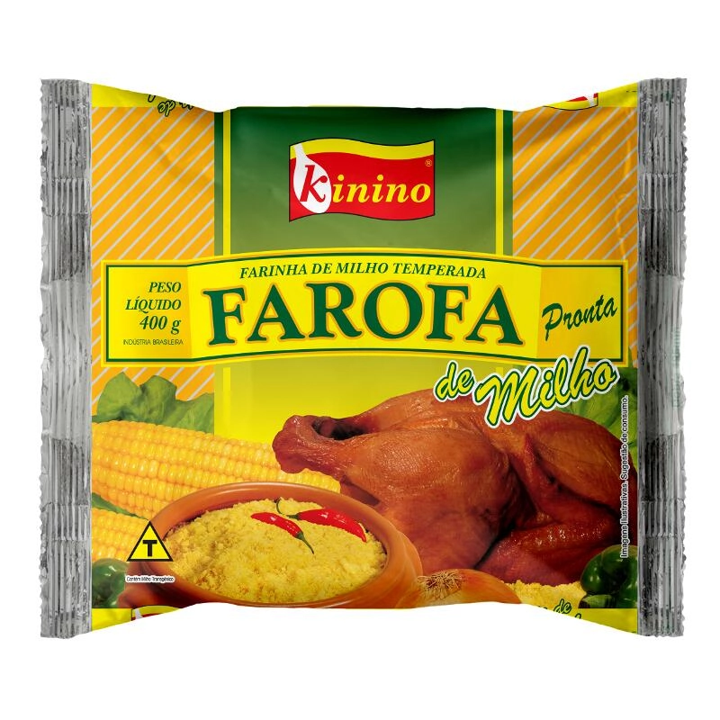 Farofa Temp Kinino 400gr