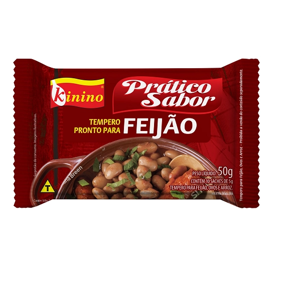 Temp Prat Sabor Kinino 50g Feij Ovos Arroz