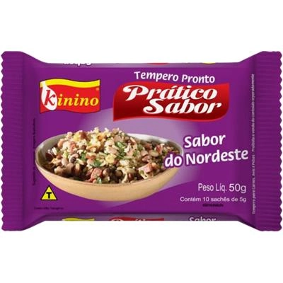 Temp Prat Sabor Kinino 50g Nordeste