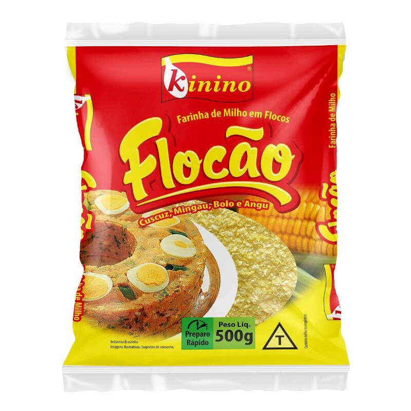 Flocao Kinino De Milho 500g