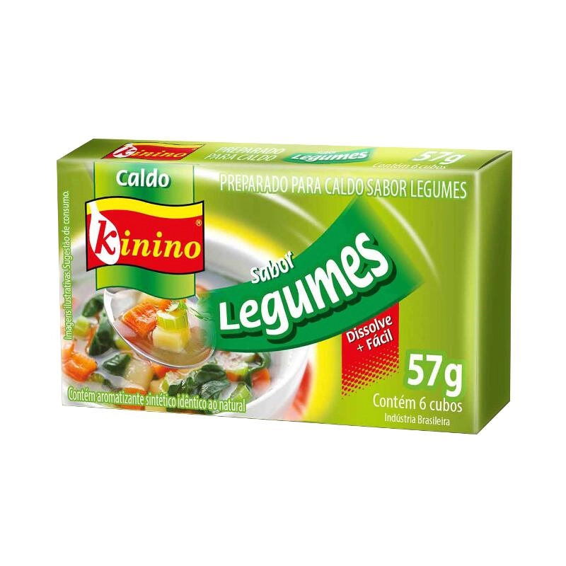 Caldo Kinino 57gr Legumes