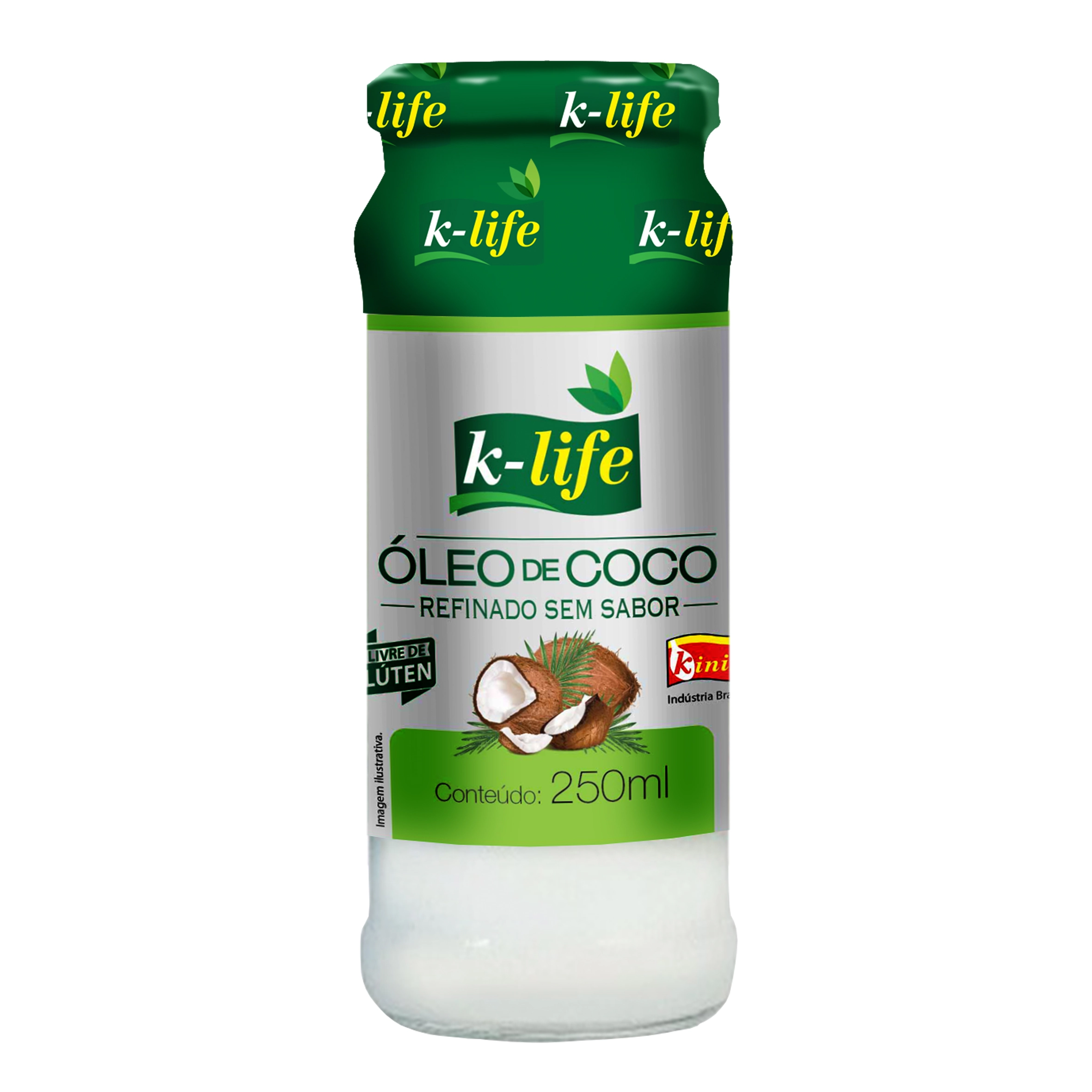 Oleo De Coco Refinado Kinino 250ml