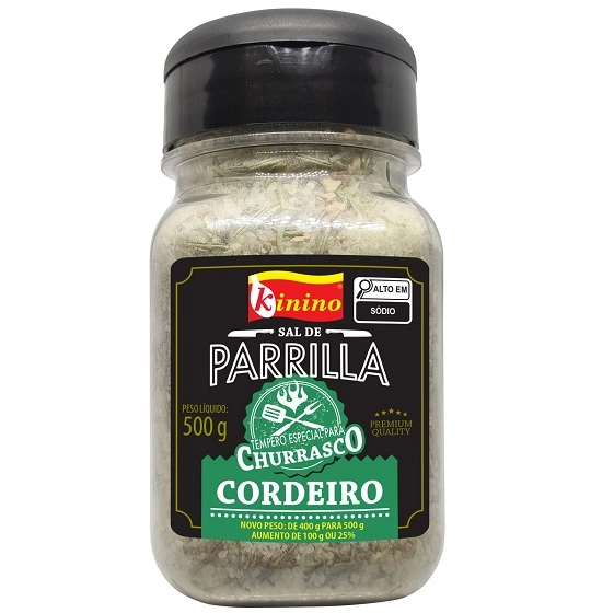 Sal Parrilla Kinino 400g Cordeiro