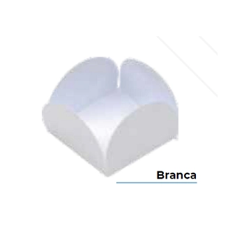 Forma 4 Petalas Branca Desmontada C/50