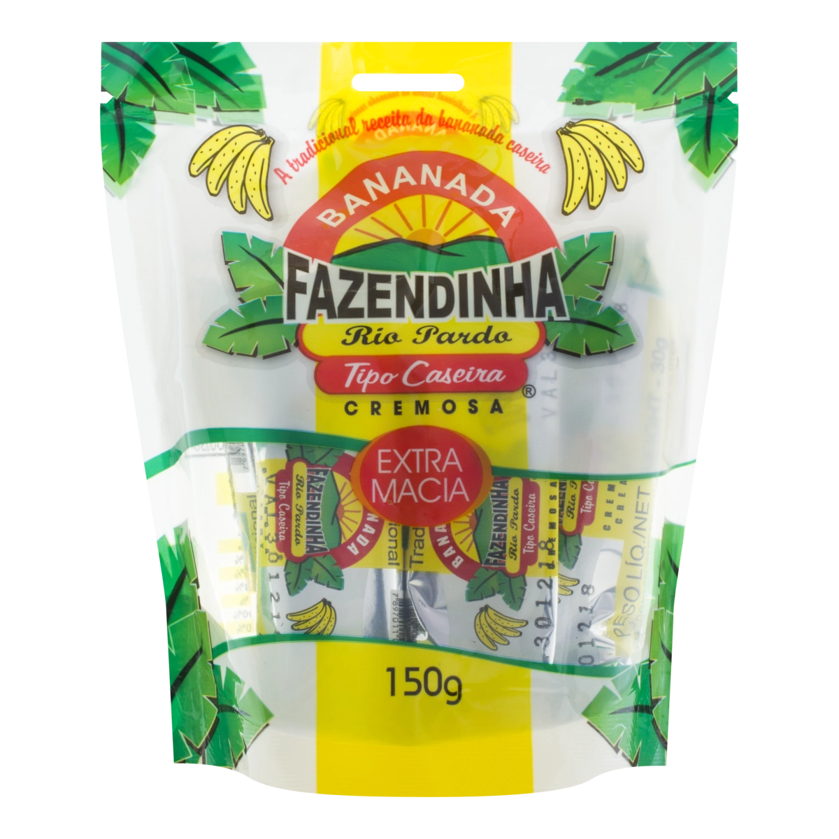 Banana Cremosa FAZENDINHA 150g