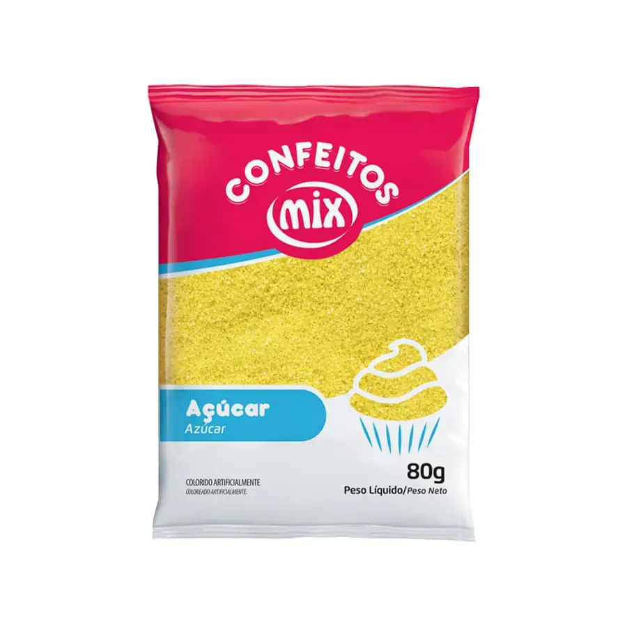 Acucar Cristal Amar 80g Mix
