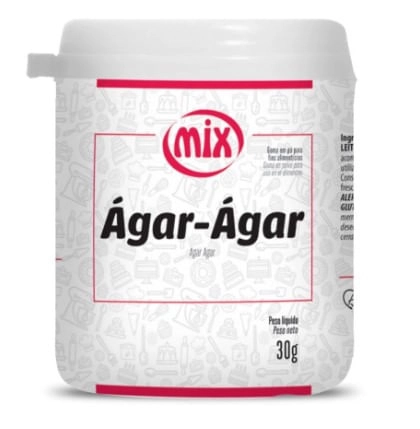 ágar ágar Com 30g Mix
