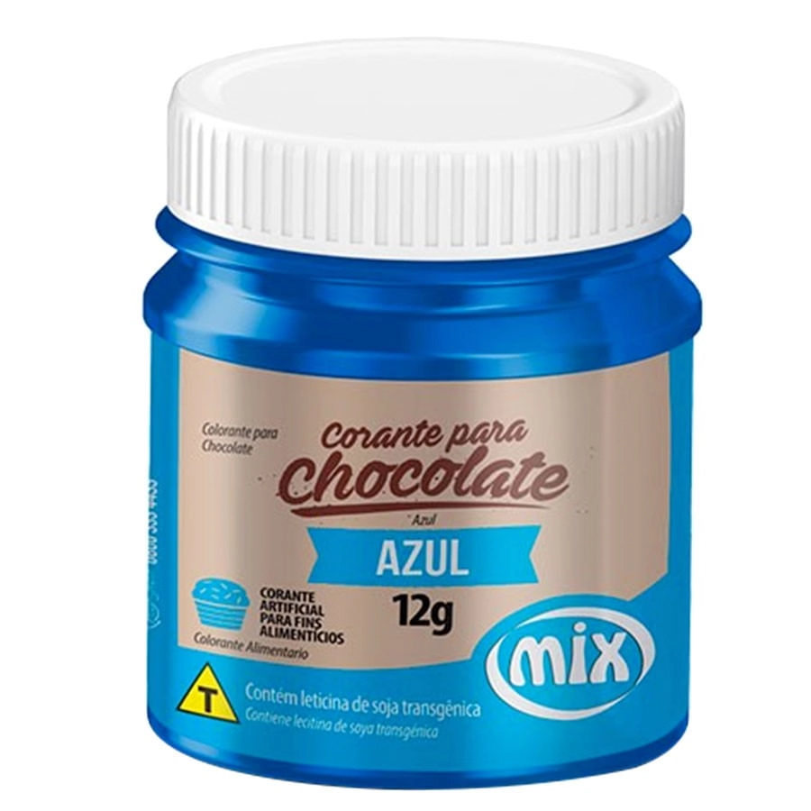 Corante Mix P/chocolate Azul