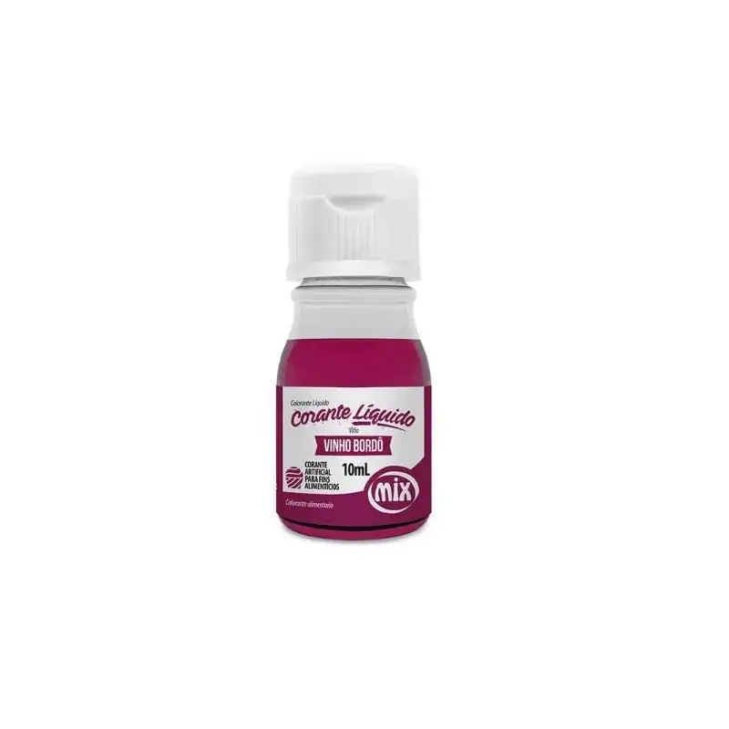 Corante Mix Anilina Vinho Bordo 5ml