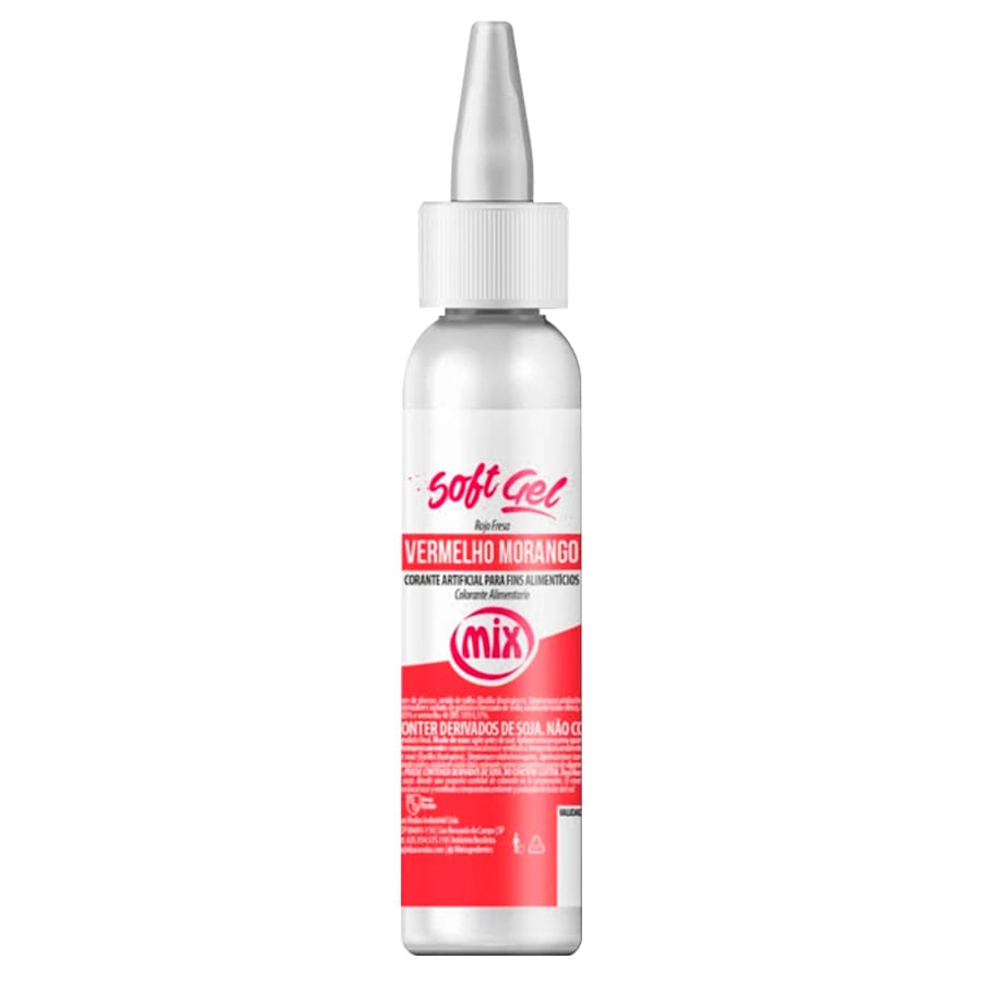 Insumos Corante Gel Vermelho Morango 60gr