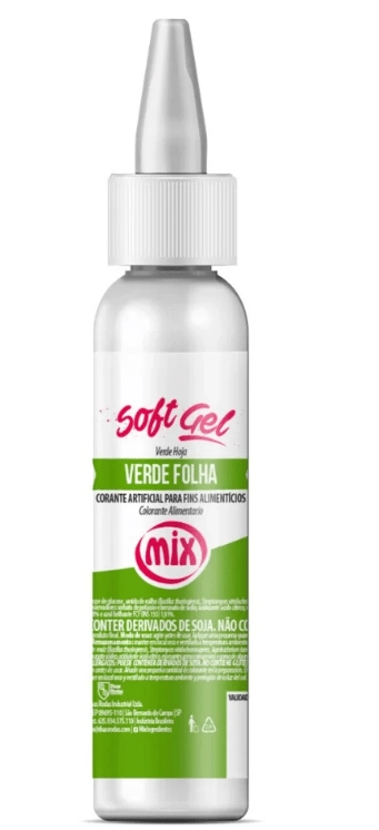 Corante Soft Gel Mix Verde Folha