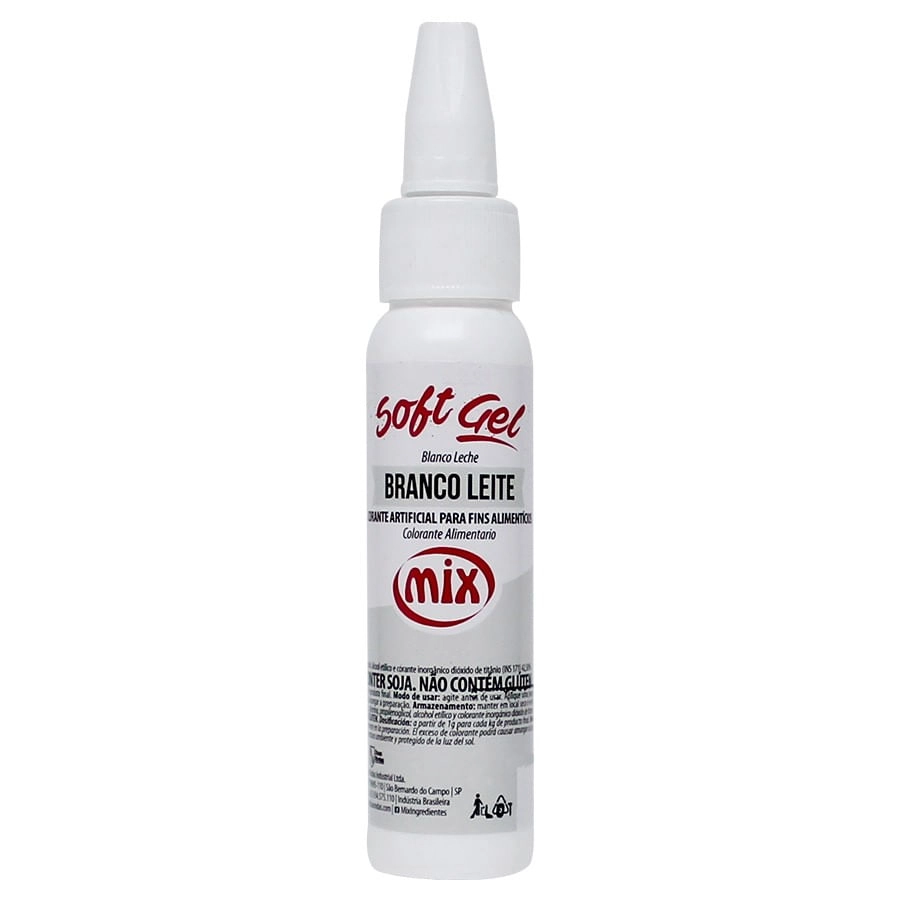 Corante Soft Gel Mix Branco