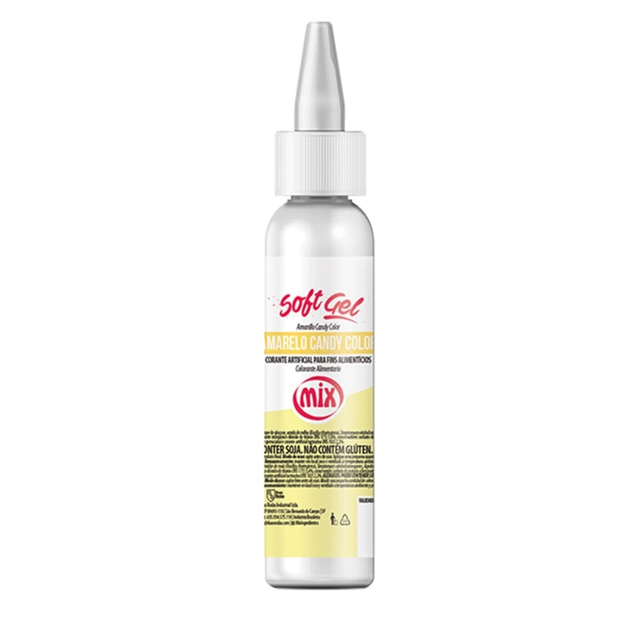 Corante Softgel Mix Candy Col Amar 25g