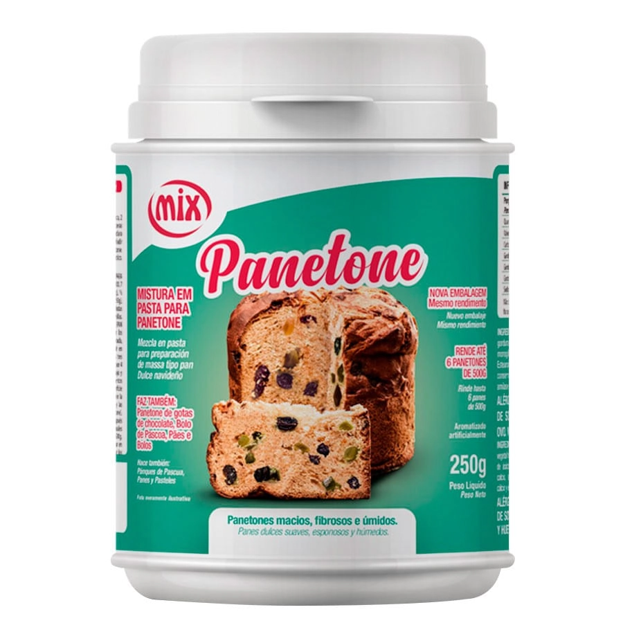 Preparo P.panetone Pasta 250g Mix