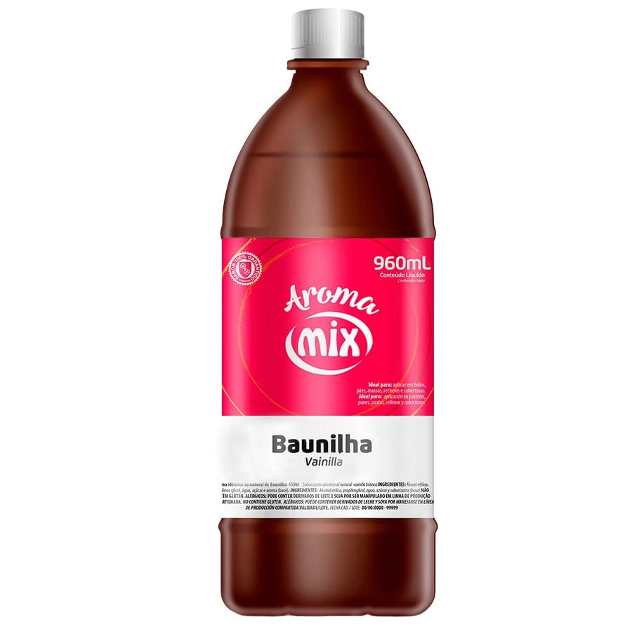 Aroma Baunilha 960ml Mix