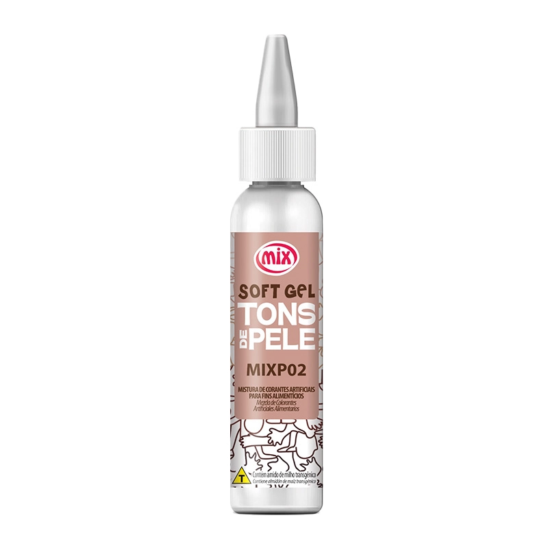 Corante Softgel Tons De Pele 25g Mixp02 Mix