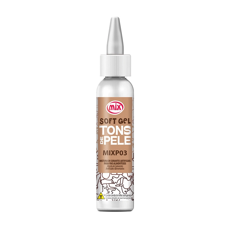 Corante Softgel Tons De Pele 25g Mixp03 Mix