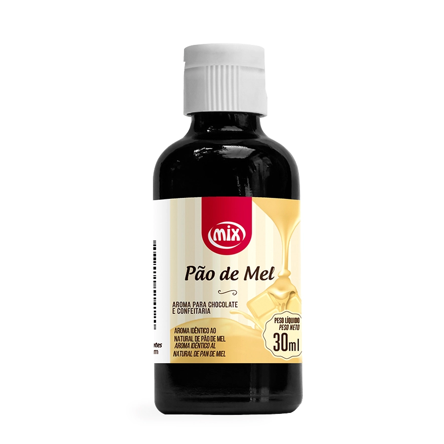 Aroma Identico Natural Pao De Mel 30ml Mix