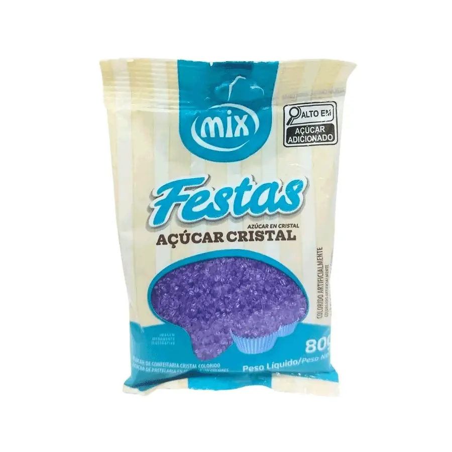 Acucar Cristal Roxo 80g Mix