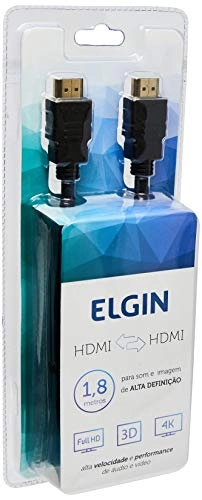 Cabo Hdmi Elgin 1 4 High 1 8 M