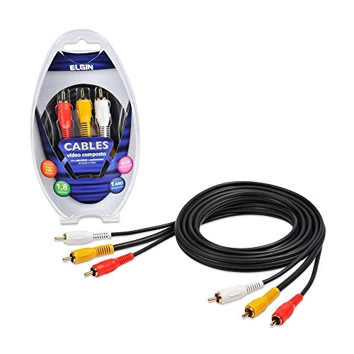 Cabo Video Composto Elgin 1 8 M