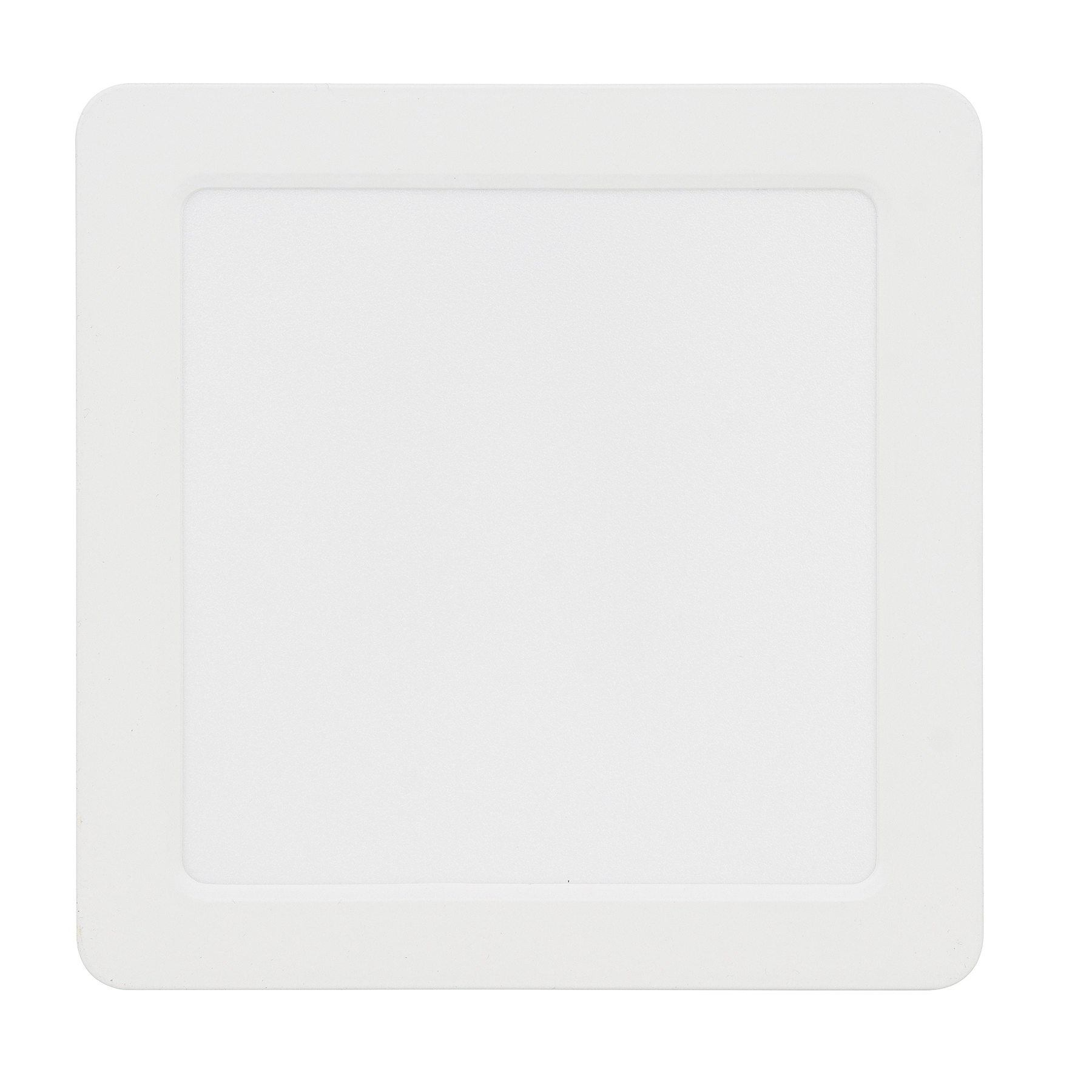 Painel de Led Quadrado Luz Amarela 12W Elgin 17,7x17,7cm Bivolt