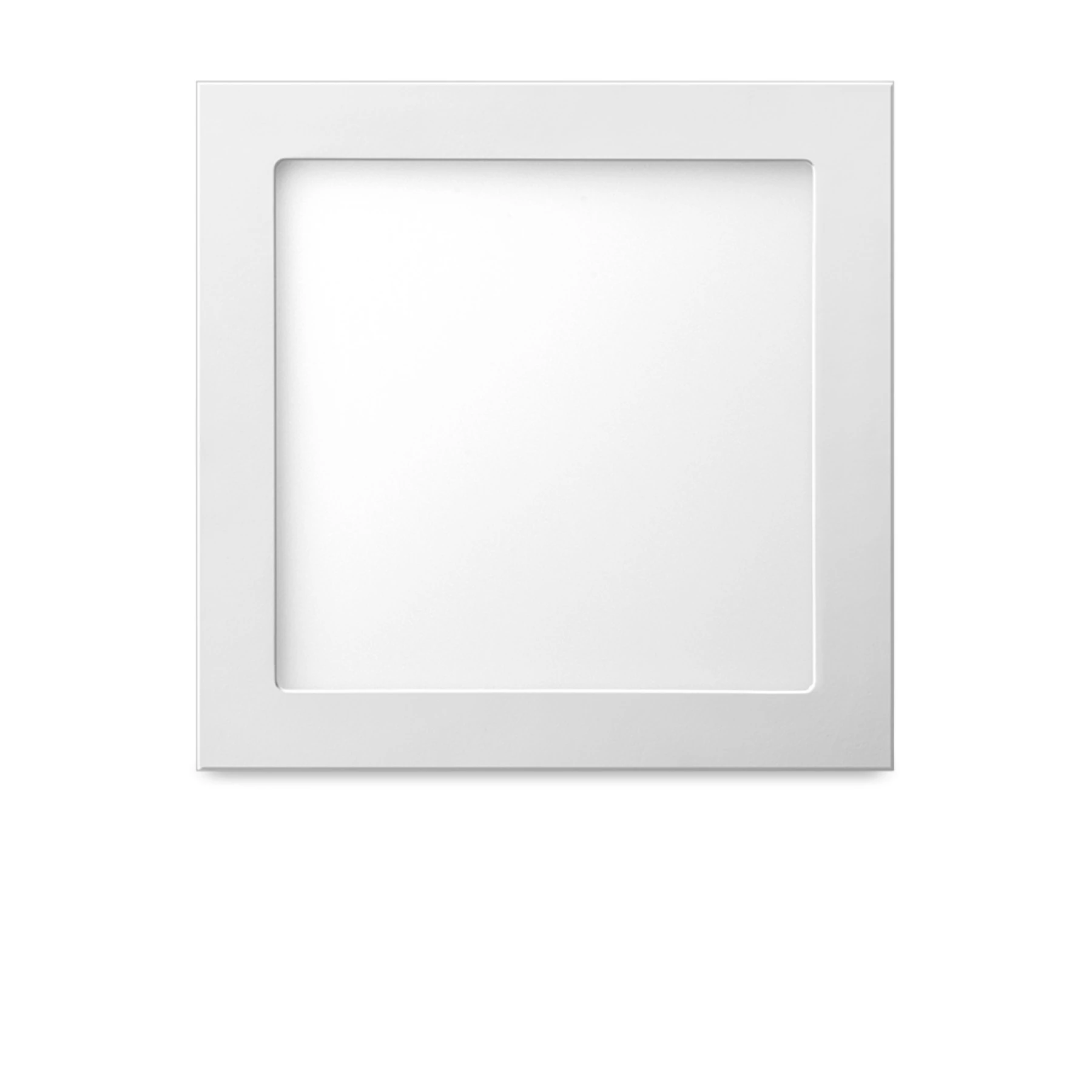 Luminãria Painel De Led De Embutir Quadrada Downlight Branca