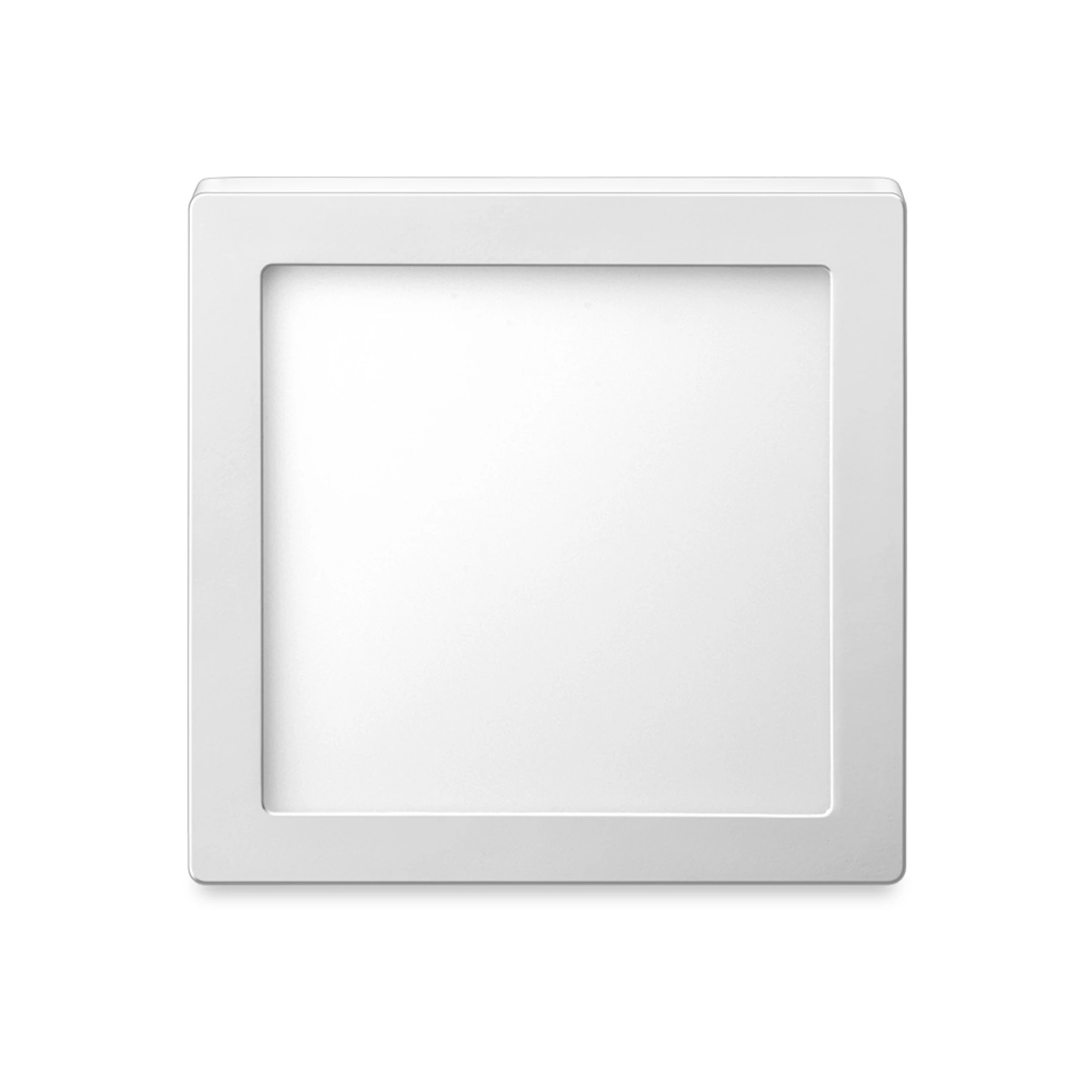 Luminária Painel de Led de Sobrepor Quadrada Downlight 18w Bivolt Branca 6500k