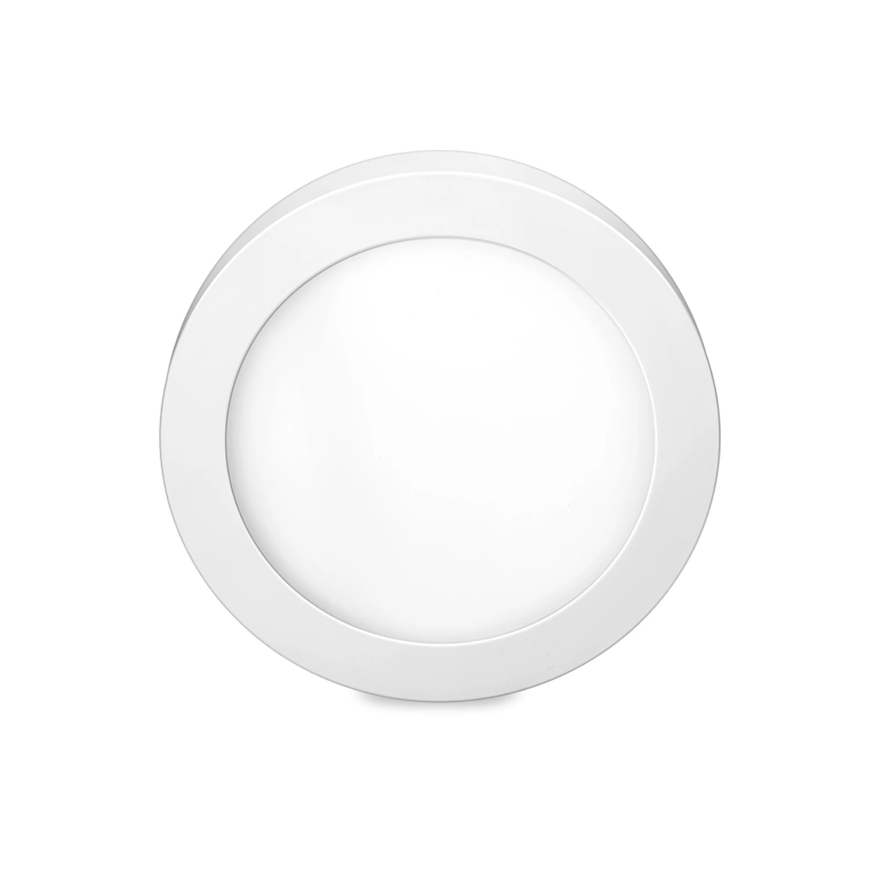 Luminãria Painel De Led De Sobrepor Redonda Downlight Branca