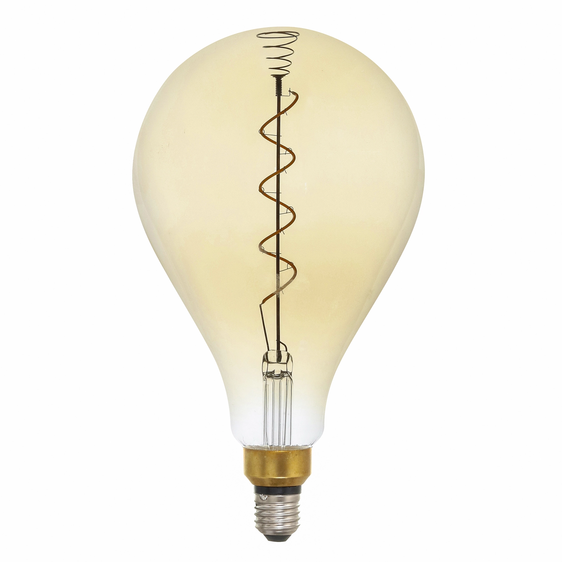 Lâmpada de LED Filamento E27 Bulbo 4W 400lm Luz Amarela Bivolt Elgin