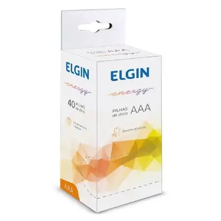 Pilha Aaa C Zinco 4pcs 82342 Elgin