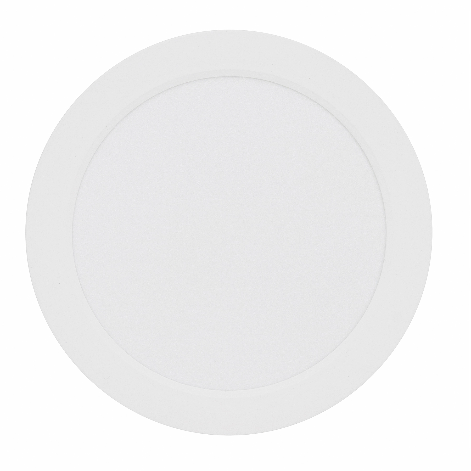 Painel de Led Sobrepor Redondo Luz Amarela 12W Elgin 18x18cm Branco Bivolt