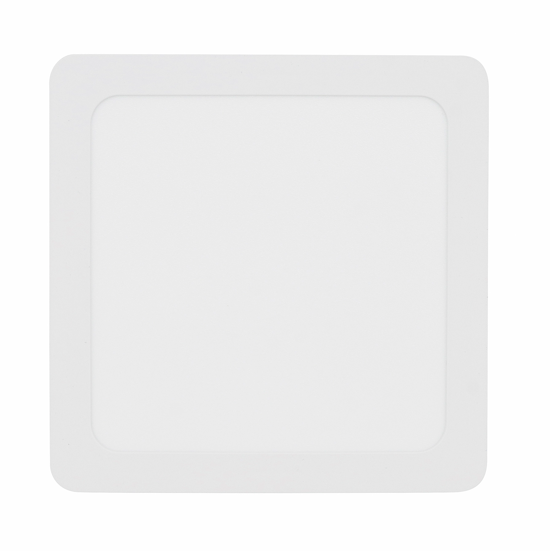 Painel de Led Sobrepor Quadrado Luz Amarela 12W Elgin 18x18cm Branco Bivolt