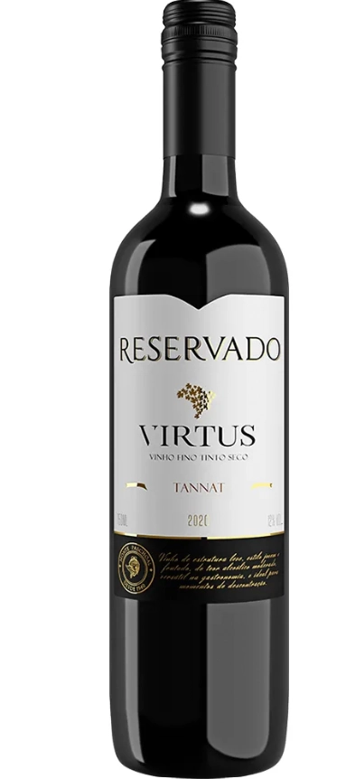 Vinho Virtus 750ml Tannat Seco Monte Paschoal