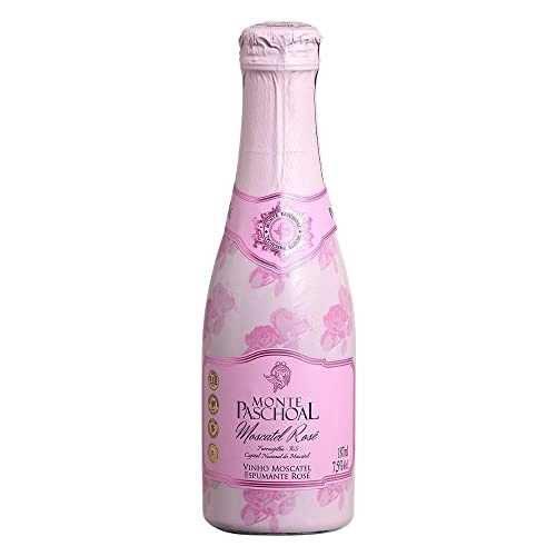 Mini Espumante Monte Paschoal Moscatel Rosé 187ml