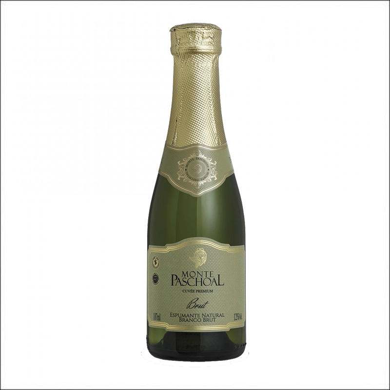 Mini Espumante Monte Paschoal Brut 187ml