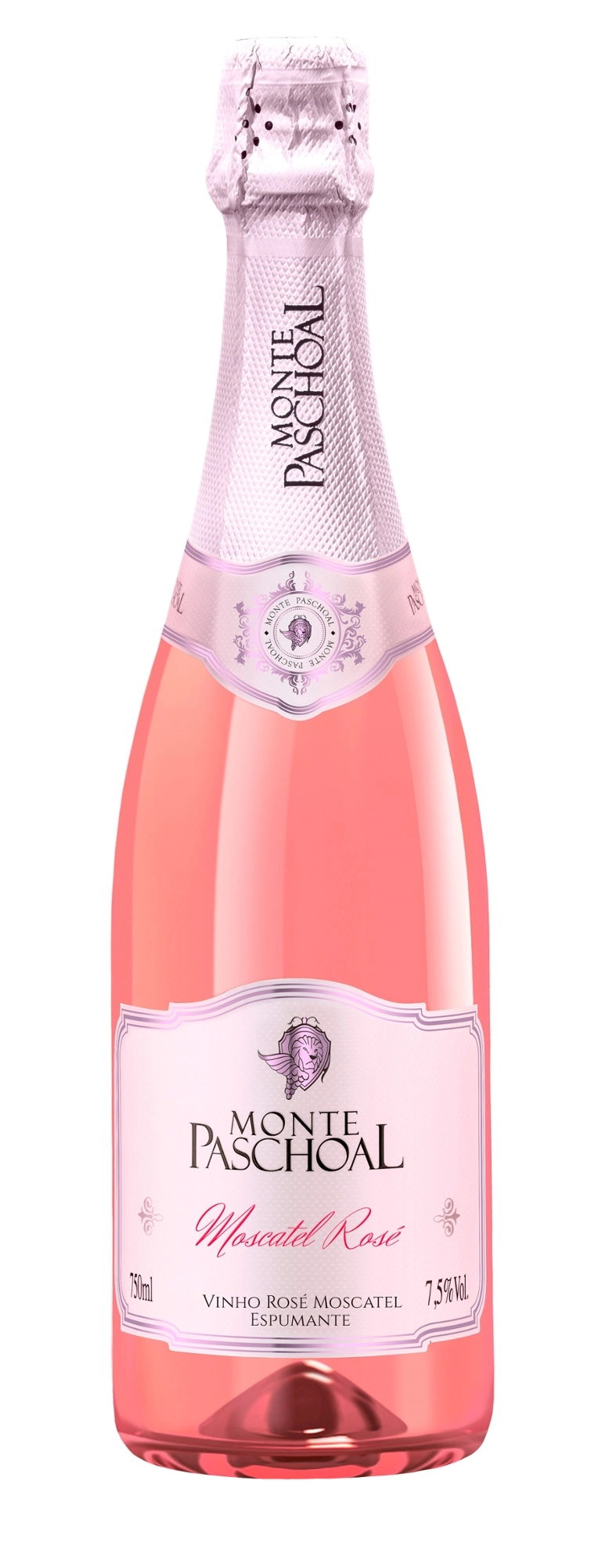 Vinho Moscatel Espumante Rosé MONTE PASCHOAL Garrafa 750ml