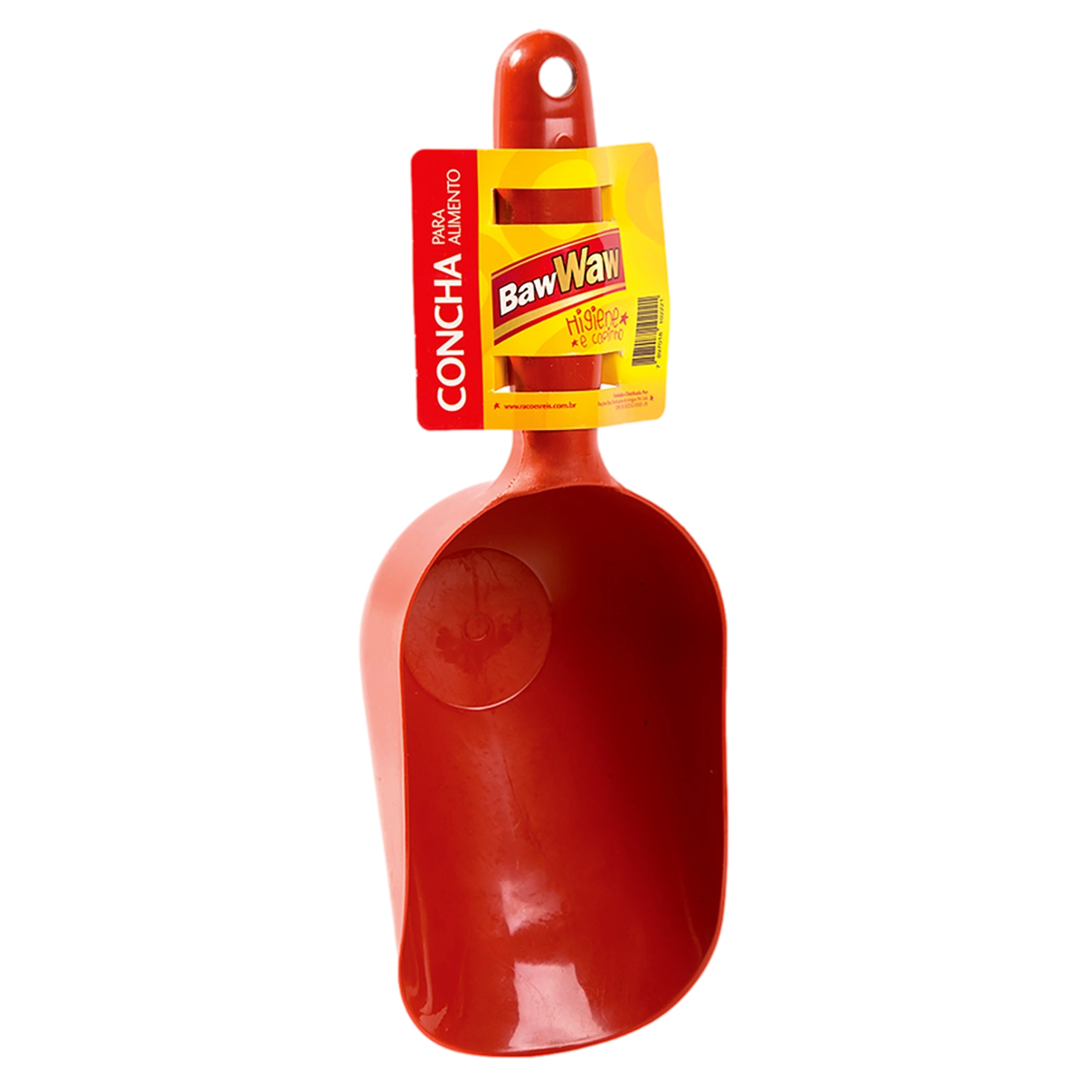 Concha Para Alimento Vermelha Baw Waw