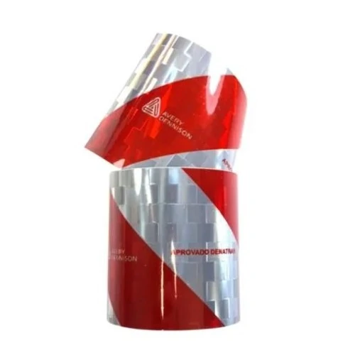 Faixa Refletiva Parachoque 10cmX2,40mt - AVERY DENNISON 03801053ST