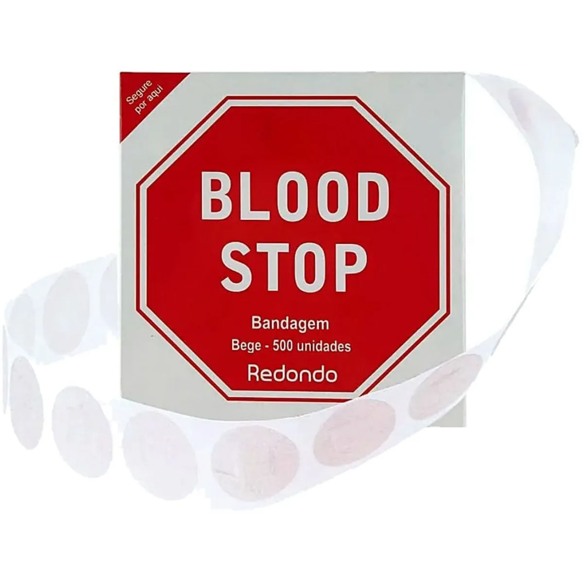 Blood Stop Bandagem Anti Septica C/ 500