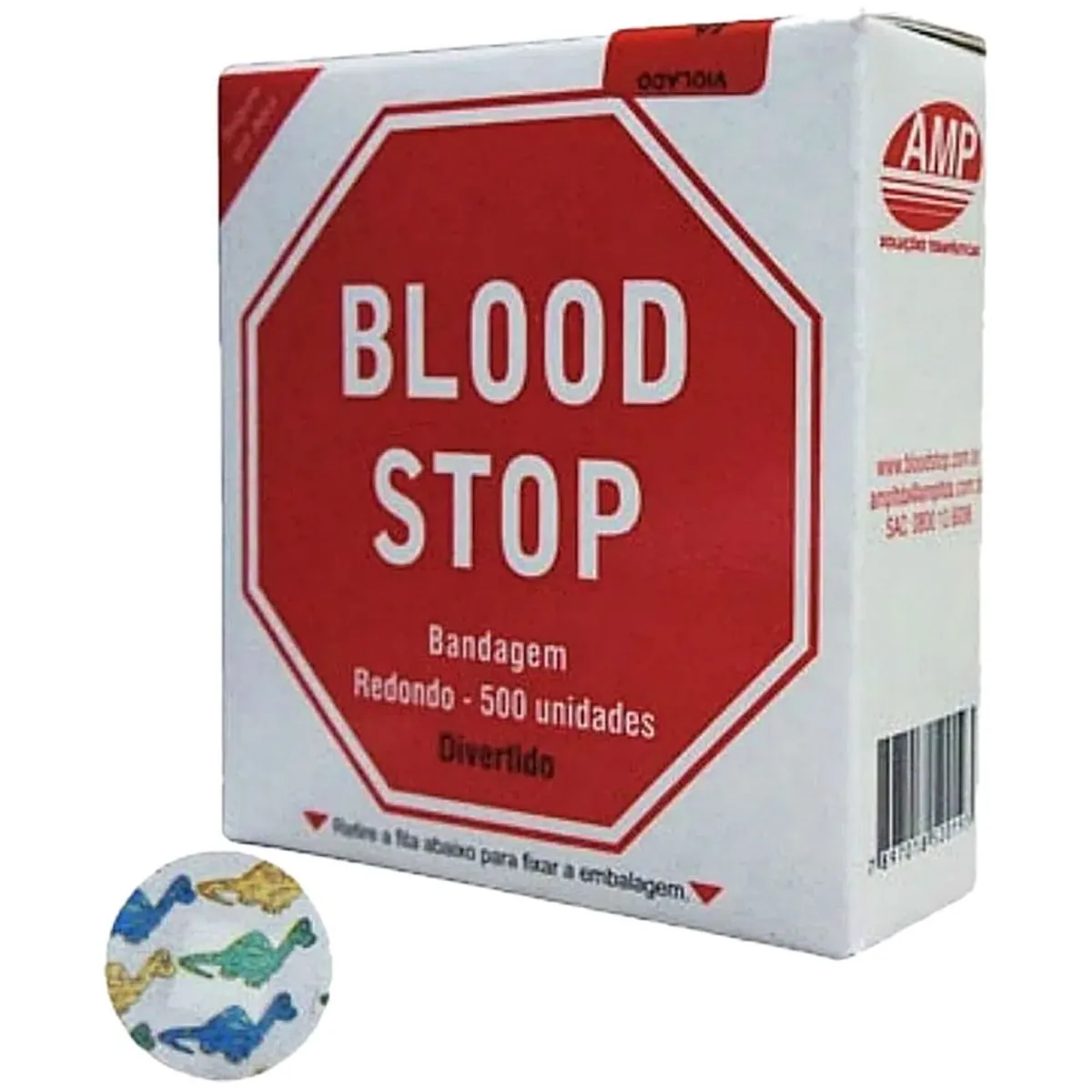 Curativo Bandagem Blood Stop Infantil Divertido 500 unidades