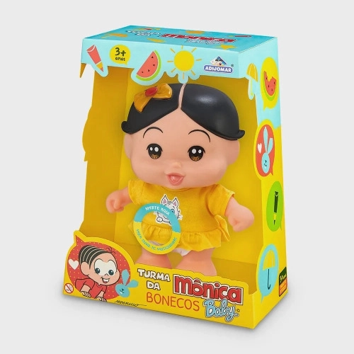 Boneca Magali que Fala - Turma da Magali Baby - Adijomar