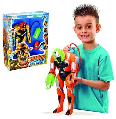 Boneco Cyborg Acqua Lance 40 Cm