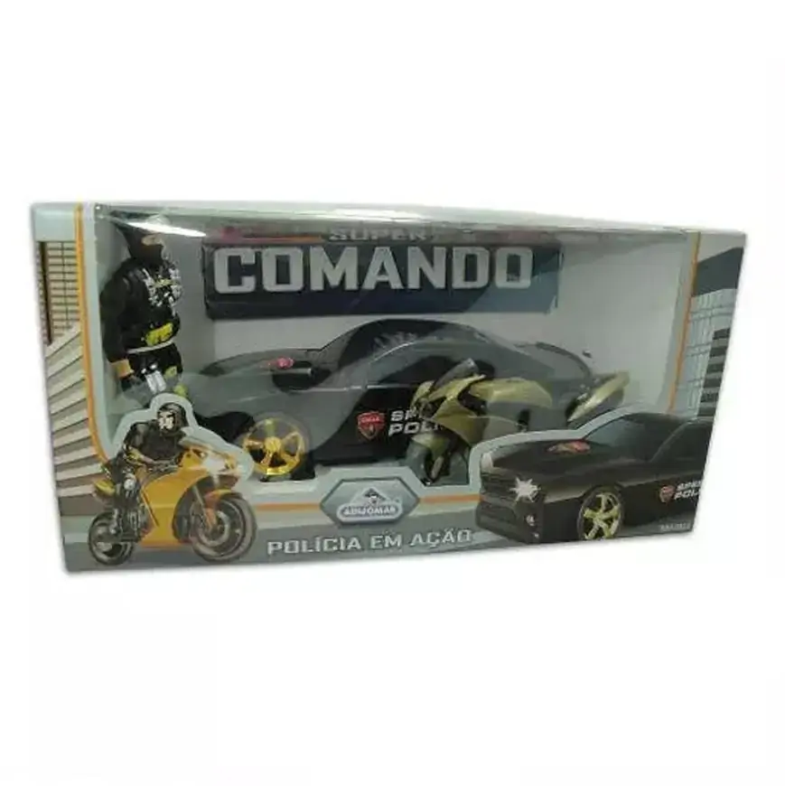 Cj Super Comando Policia Em Acaoc/ 3pcs
