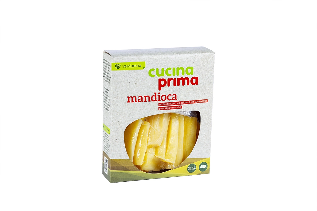 Mandioca Cozida no Vapor ao Natural CUCINA PRIMA 400g