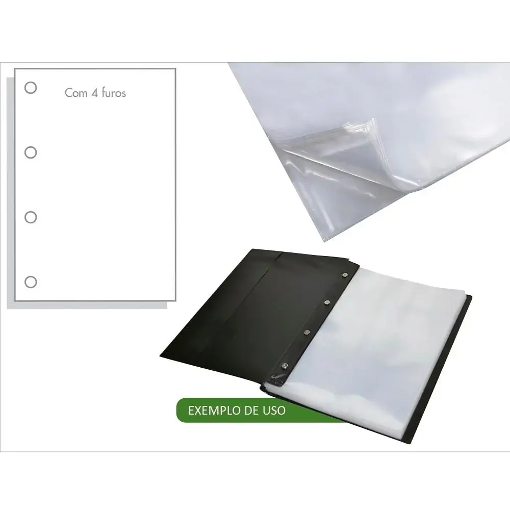 Env Plastico A4 0,12 4f C/500 Acp