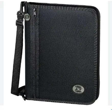 Fl Caderno Universitario Arg Nylon.preto Acp