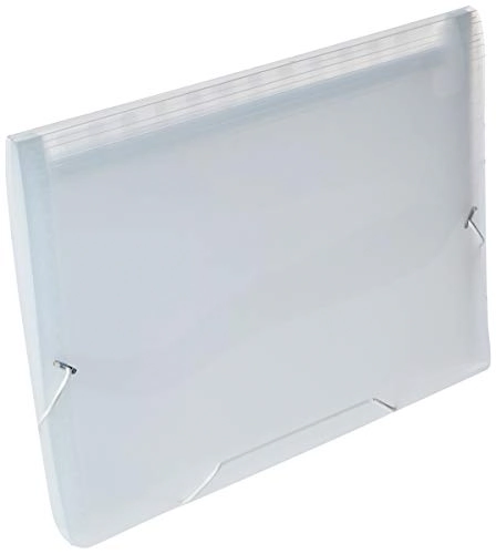 Pasta Sanfonada A4 12div Pvc Cristal Acp